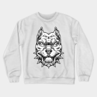 Angry dog Crewneck Sweatshirt